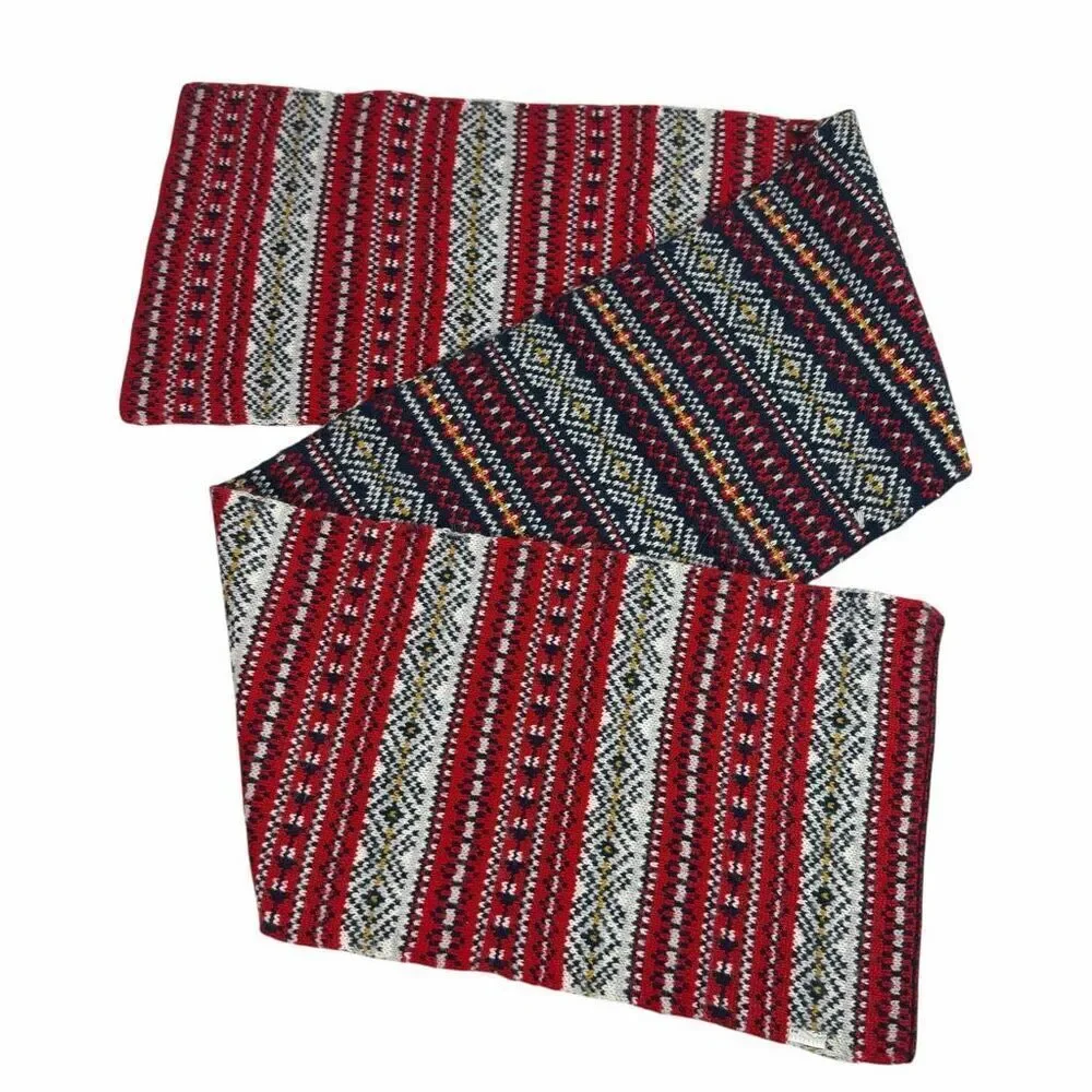 Old Navy Red Blue White Scarf